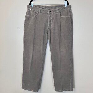 Ermenegildo Zegna Made in Italy Flat Front Corduroy Pants - Men's Size 40*28